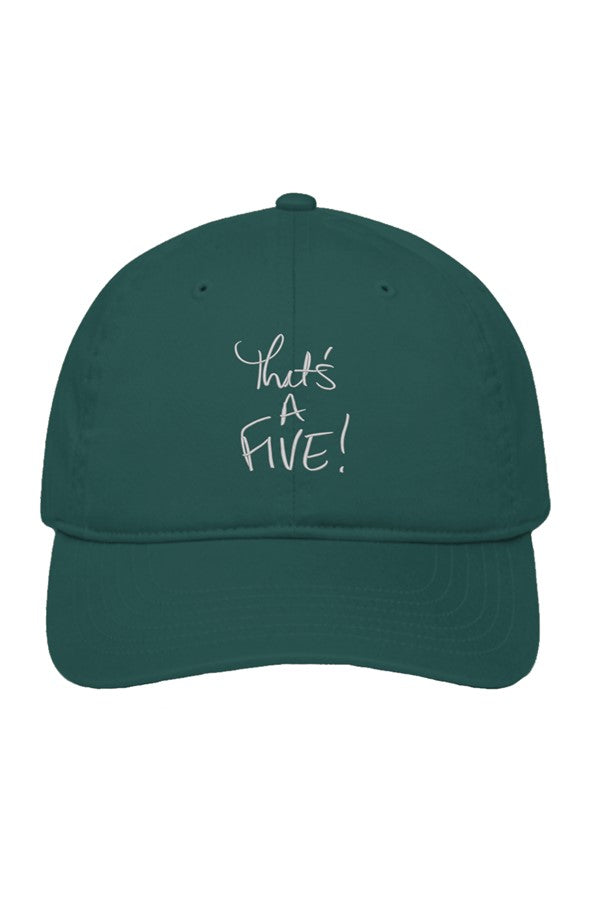Unstructured Eco Baseball Cap THAT 39 S A FIVE