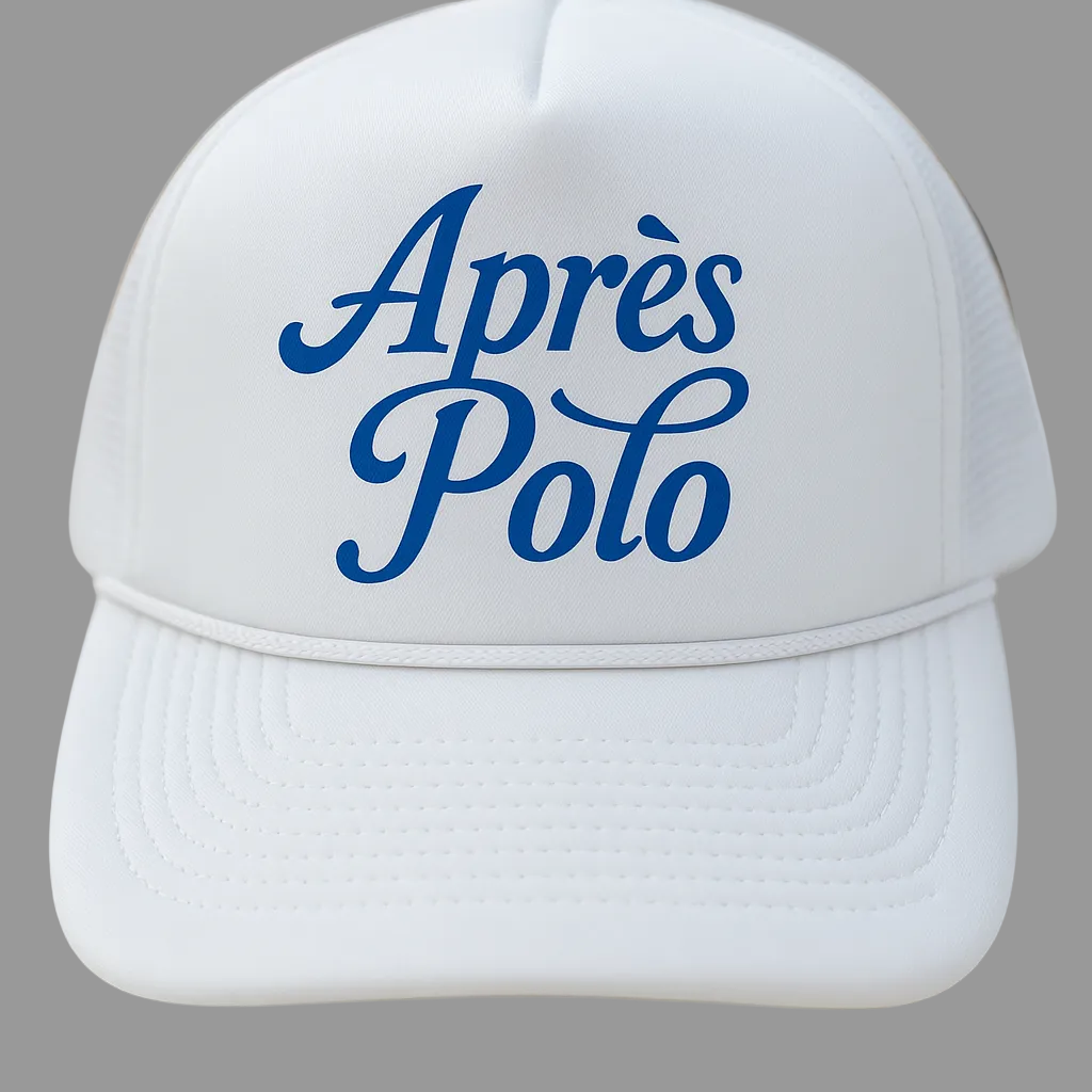 APRÈS POLO TRUCKER HAT