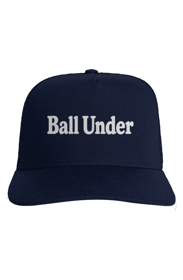 Stock Trucker Cap ball under