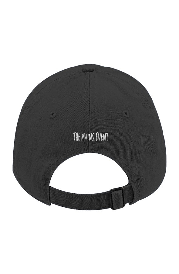 Unstructured Eco Baseball Cap front back ball under