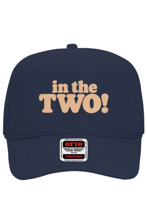 Otto 5 Panel Trucker Hat in the TWO 