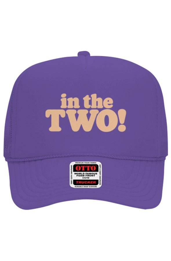 Otto 5 Panel Trucker Hat in the TWO 