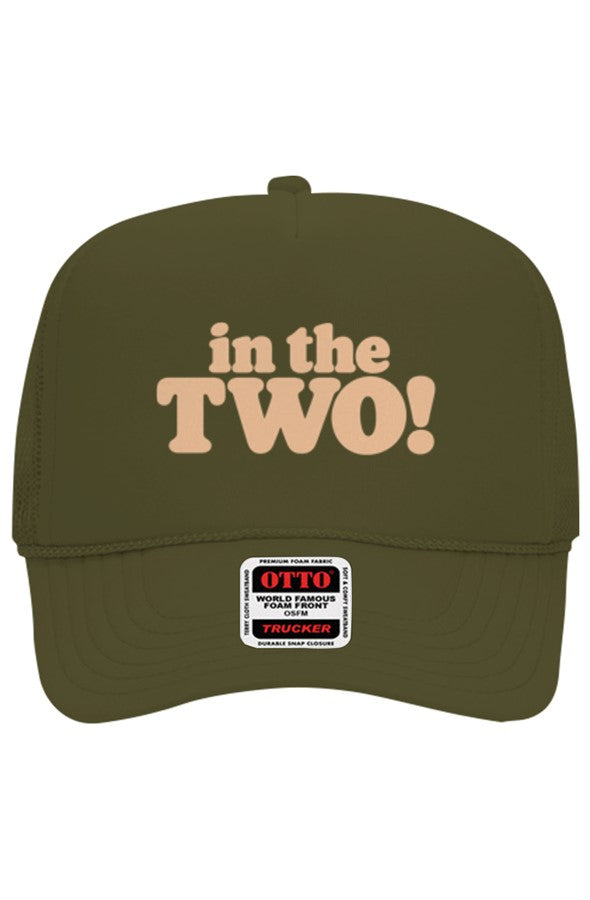 Otto 5 Panel Trucker Hat in the TWO 