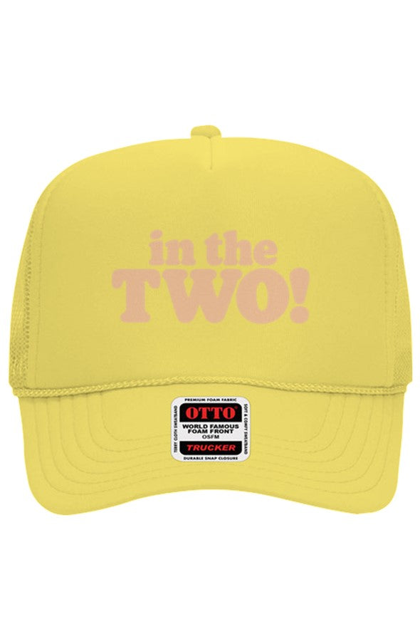 Otto 5 Panel Trucker Hat in the TWO 