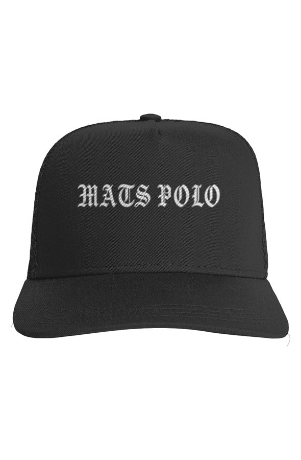MATS POLO TRUCKER EMBROIDERED 