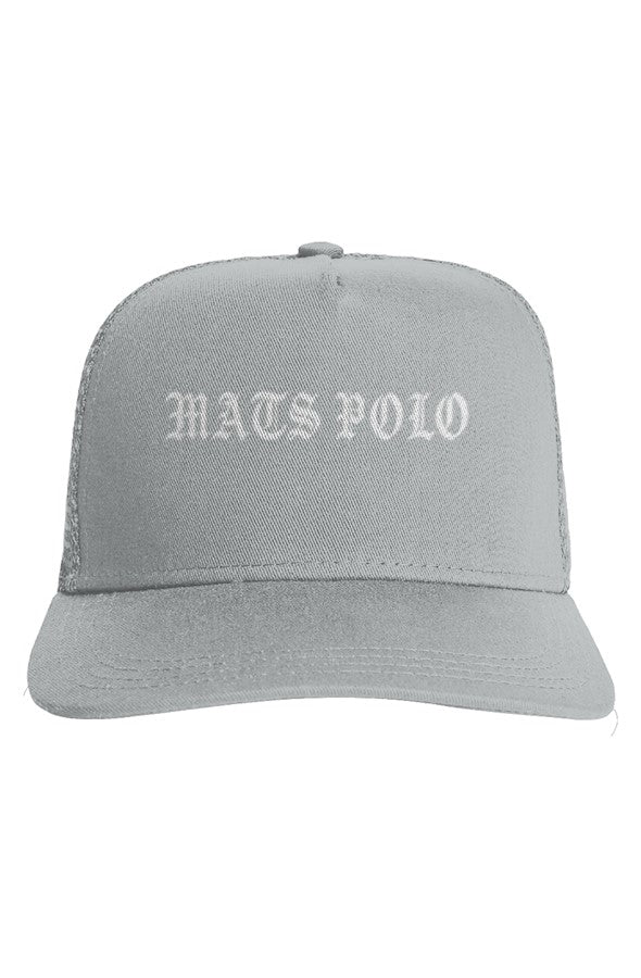 MATS POLO TRUCKER EMBROIDERED 