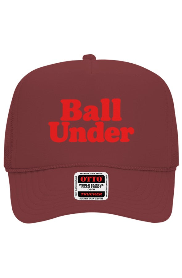 ON SHOPIFY RED BALL UNDER TRUCKER OTTO