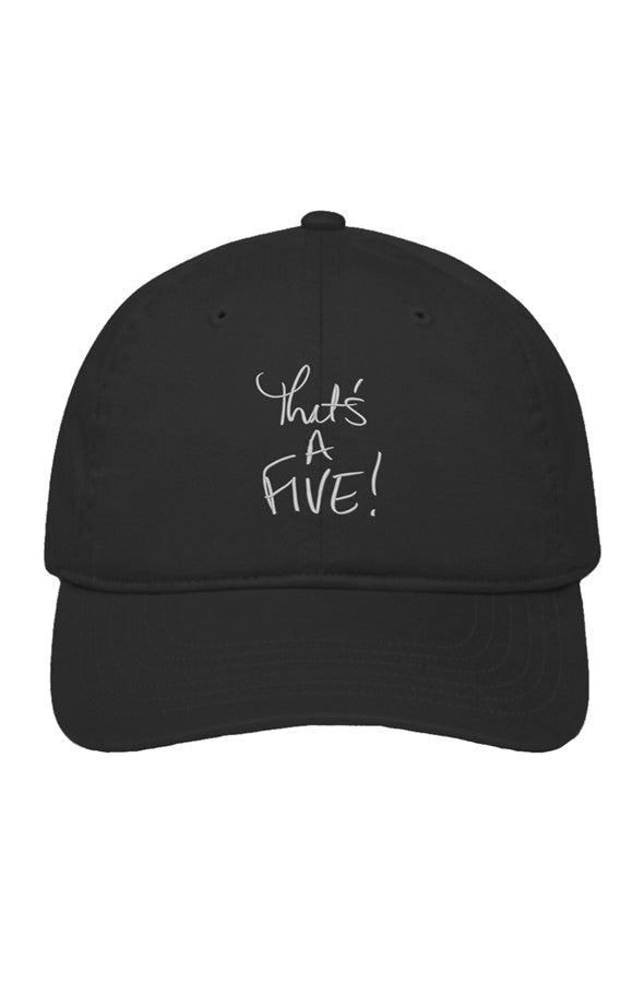 Unstructured Eco Baseball Cap THAT 39 S A FIVE 