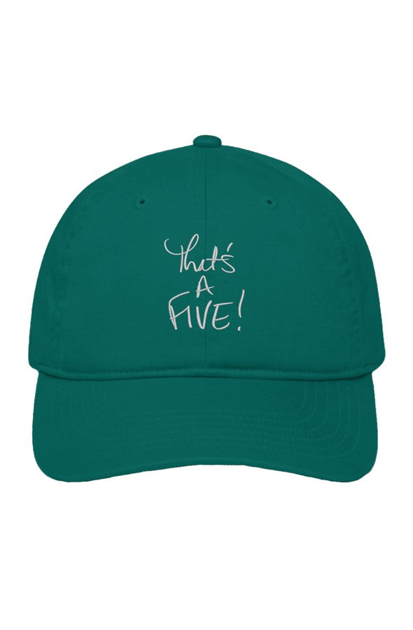 Unstructured Eco Baseball Cap THAT 39 S A FIVE 