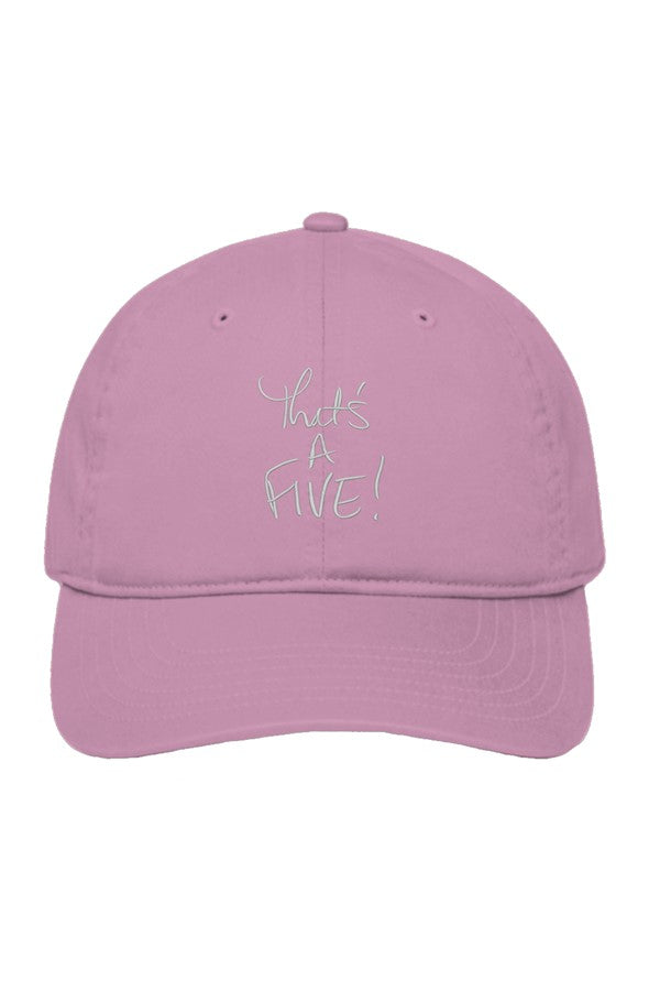 Unstructured Eco Baseball Cap THAT 39 S A FIVE 