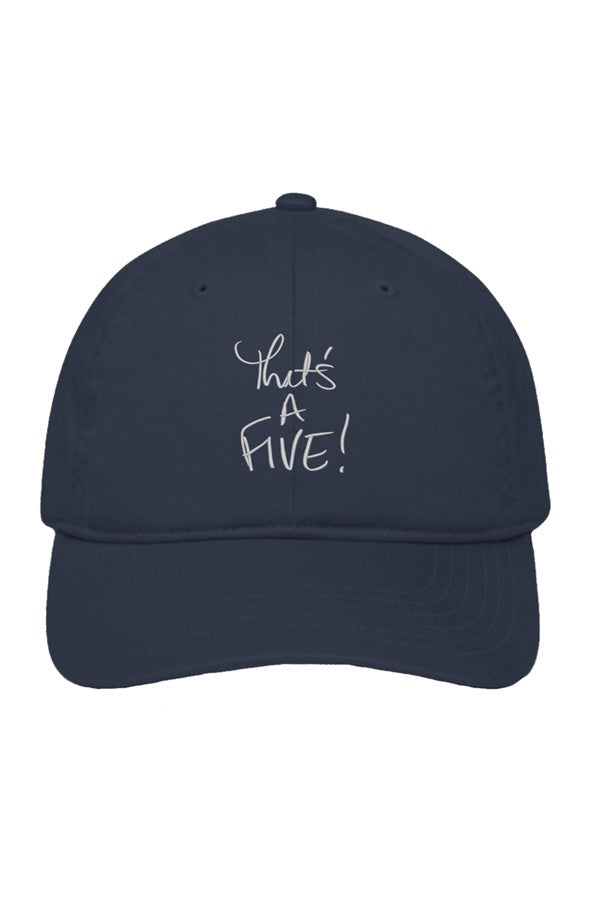Unstructured Eco Baseball Cap THAT 39 S A FIVE 