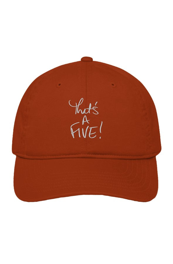 Unstructured Eco Baseball Cap THAT 39 S A FIVE 