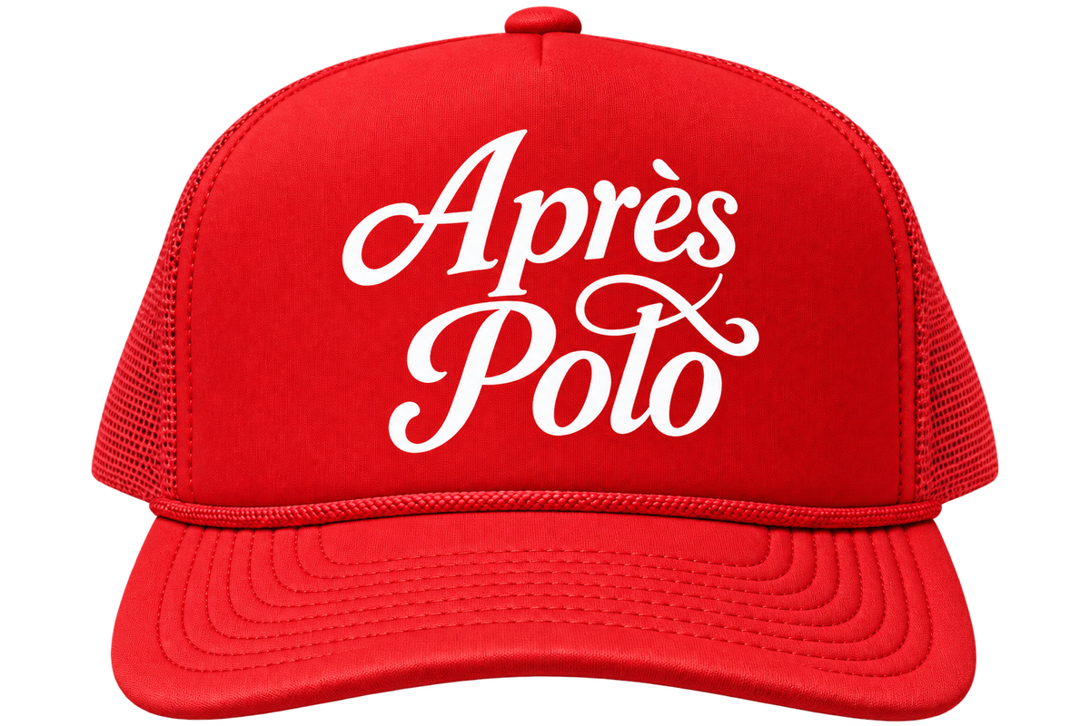APRÈS POLO TRUCKER HAT