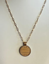 Load image into Gallery viewer, A Water Polo Coin Necklace - Gold
