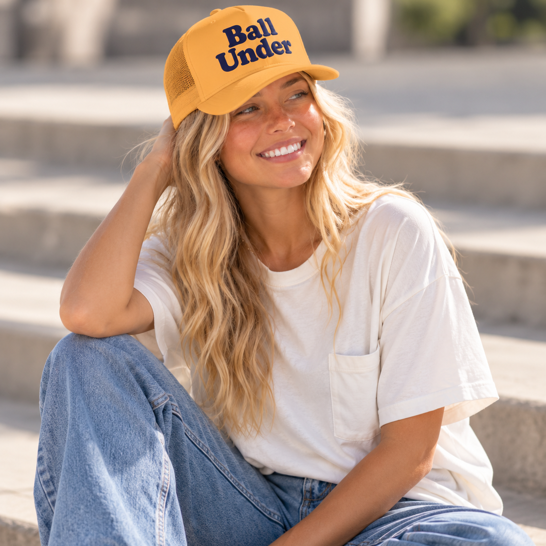 Ball/Under Trucker (Blue Print)