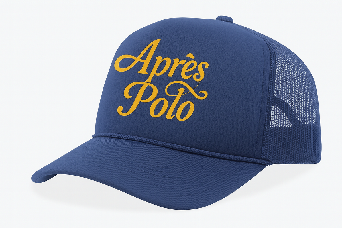 APRÈS POLO TRUCKER HAT