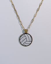 Load image into Gallery viewer, A Volleyball Coin Necklace
