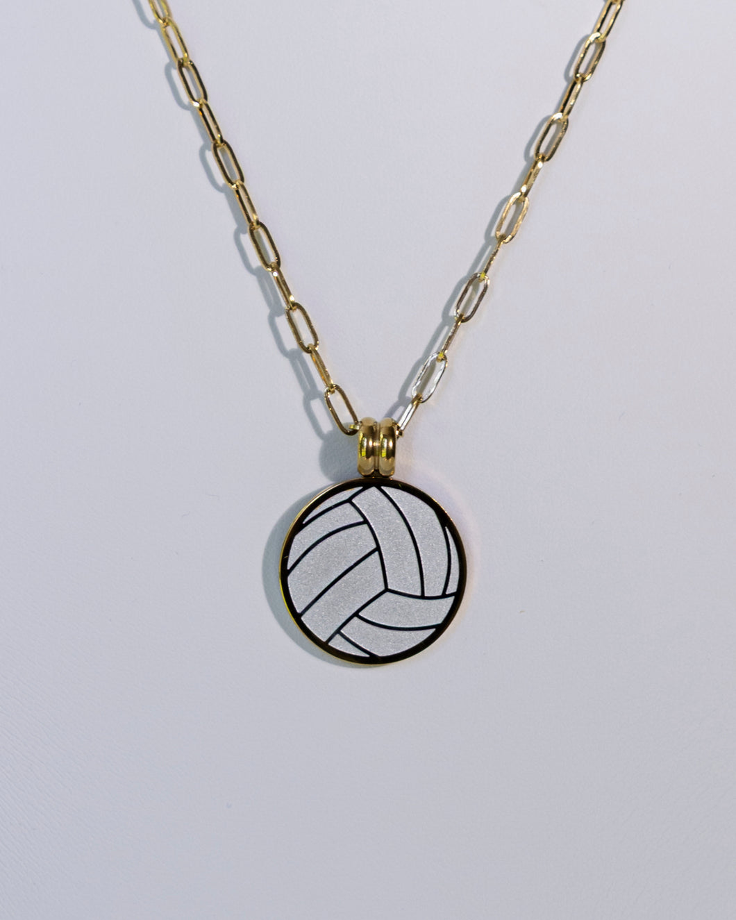 A Volleyball Coin Necklace
